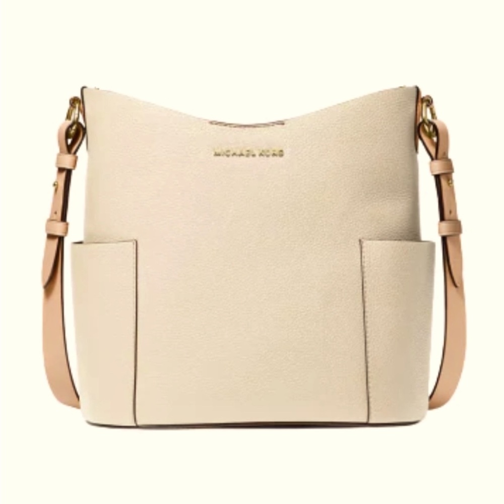 Michael Kors Bedford Bucket Leather Shoulder Crossbody